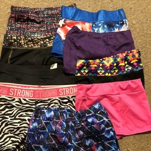 Size 7/8 girls gymnastics/dance shorts